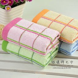 毛巾廠家直銷 高品質(zhì)大方格方塊毛巾，日用百貨批發(fā)優(yōu)選